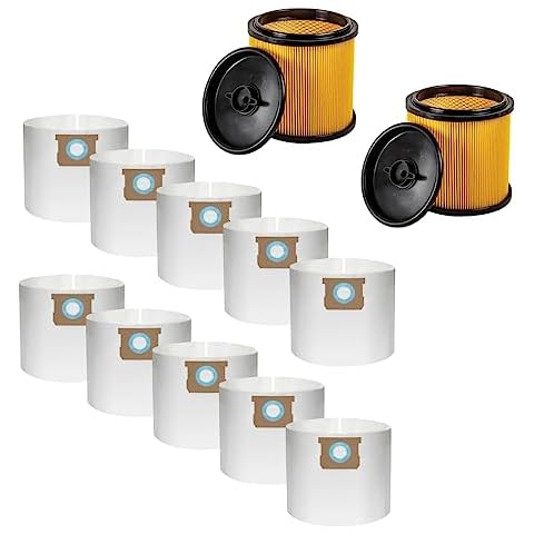 2 filters and 10 bags for vacmaster 5-6 gallon shop vac Cover