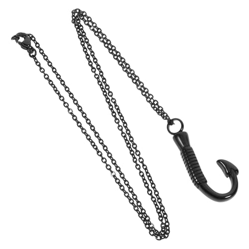 Collier pour les cendres d'un être cher pendentif commémoratif noir à porter au quotidien