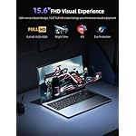 ACEMAGIC 2025 Laptop, Laptop Computer with Intel Quad-Core Processor(Up to 3.4GHz), 16GB DDR4 512GB SSD, Windows 11 Laptop, 15.6" IPS 1080P, Metal Shell, USB3.2, Long Battery Life - Image 3