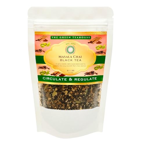 Té negro ecológico masala chai a granel 2.5 oz miniatura 5
