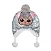 L.O.L Surprise Silver Magic Sequin Hat with Pom-Pom & Glove Set 2 Pieces Winter Accessories Set for Girls Pink