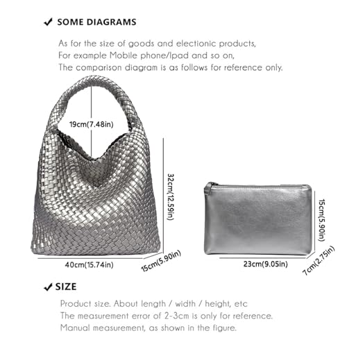 Comparativas de Bolso plateado disponible en línea. 30 Imagen adicional