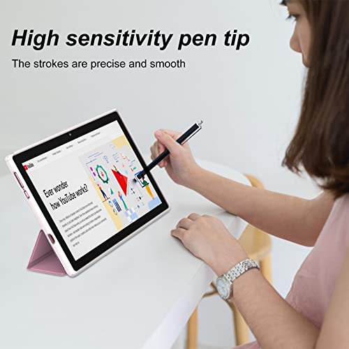 tablet Android 14, tablets de 10 polegadas com teclado, 8 GB de RAM+64 GB de ROM+1 TB de tablet expansível, processador de quatro núcleos de 1,8 GHz, capa / rato / lápis, câmara de 8 MP/bateria de - Imagem 4