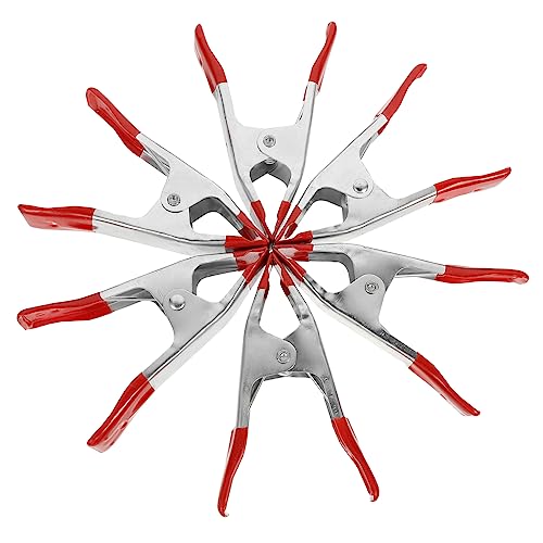 NUOBESTY 6piezas Pinza De Electricista Puntiaguda De Acero Pinzas De Multiusos Para Trabajos Eléctricos Abrazadera Para Tienda De Campaña