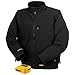 DEWALT DCHJ060B-3XL 20V/12V MAX Black Heated Jacket and Adaptor, 3X-Large