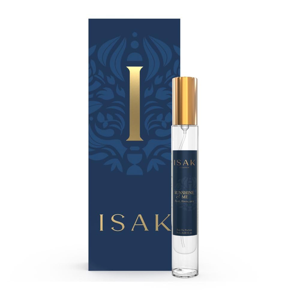 ISAK Fragrances Sunshine & Me, Premium Long Lasting Perfume for Men & Women, Ideal for Gifting, EAU DE PARFUM, Unisex Perfume, Pack of 1, 10ml