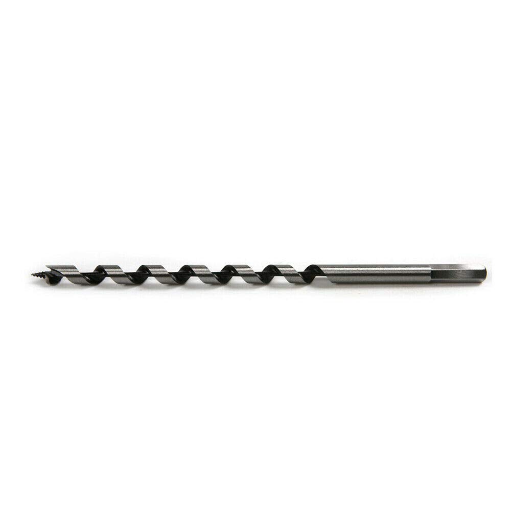 10mm Auger Drill Bit Wood Drills Bit Hex Shank Drill Bit 460mm Length, 10mm x 460mm