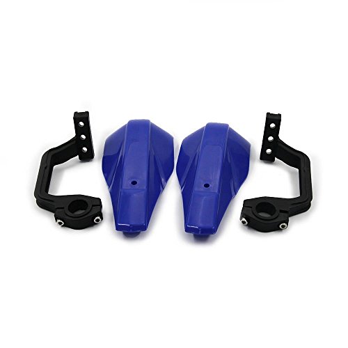 AnXin Motocross Handprotektoren 22 mm und 28 cm Handbürstenschutz für Motorrad YZ80 YZ85 YZ125 YZ250 YZ250F Dirt Bike MX Supermoto Racing ATV Quad Kayo (blau)