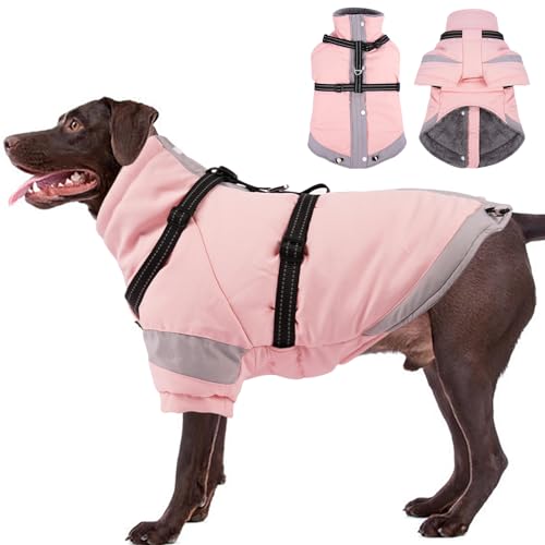 Chaqueta para perro XXL que soluciona el frío extremo y los tirones 2