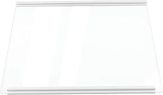 W11697465, W11351248 Glass Crisper Cover Compatible with for whirlpool, maytag, ikea Refrigerator(some models, not all), Glass Shelf for Crisper Pan Cover W11449890, W11205398, W11162439 etc.