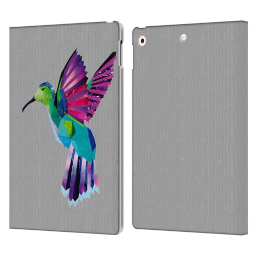 Étui portefeuille en cuir colibri pour iPad 10.2 en voyage