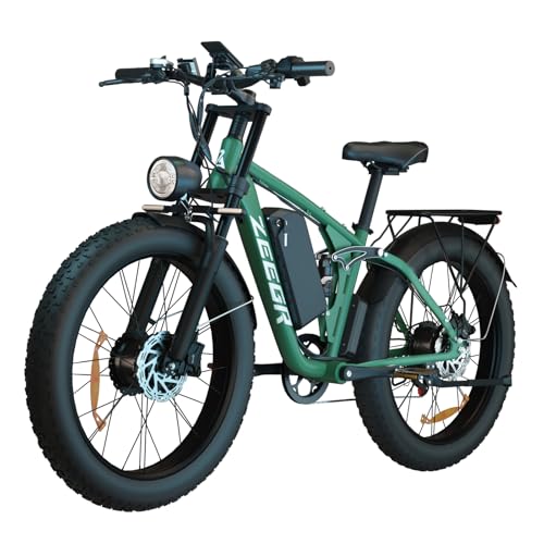 ZEEGR Electric Bike with 35MPH, 2000W Dual Motor Ebike,48V 22.4AH