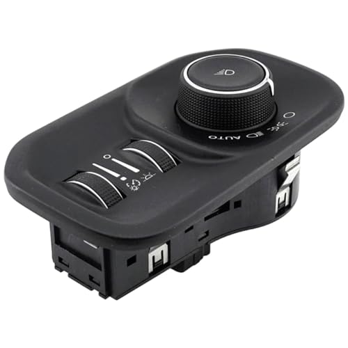 Interrupteur de commande de phares avec gestion antibrouillard 8 broches