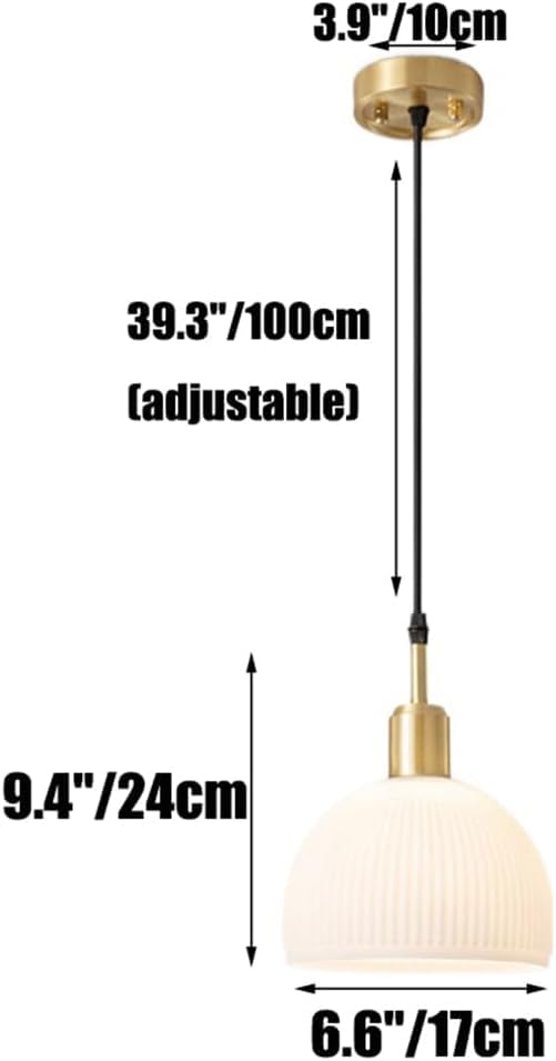Lámpara rústica de techo pequeña para iluminar dormitorios oscuros 4
