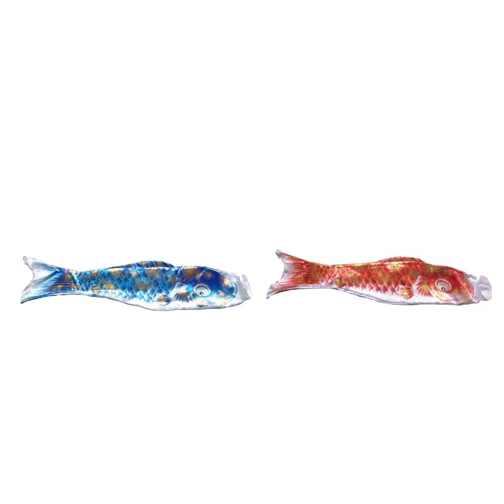 bnf® 25pcs japanese windsock carp garden koi nobori sailfish blue redwindmills wind spinners garden d cor yard outdoor living home