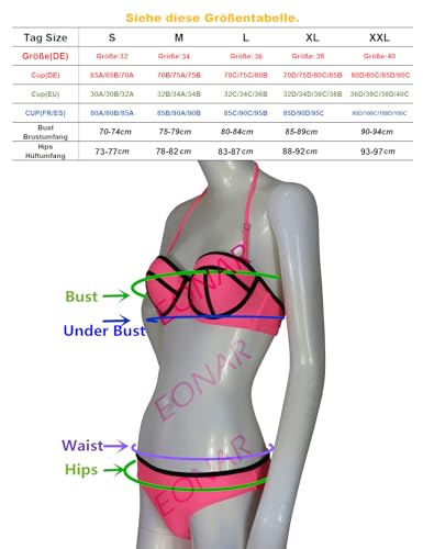 Hauts de bikini halter galbant et brésilien bas de maillot extensible