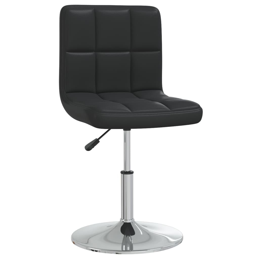 Tabouret de bar noir réglable en hauteur de 71 à 85.5 cm