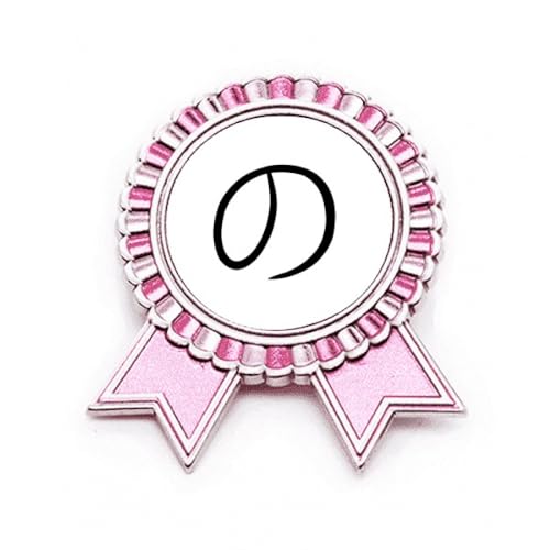 Badge Hiragana japonais rose : décorez vos vestes avec cette broche médaille