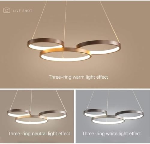 Lampe suspendue dimmable et réglable pour table à manger et salon - 5
