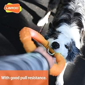 Laroo dog flying ring toys floating flying dog disc toys summer pet training outdoor durable chew toys for medium and large dogs large orange30cm   cucciolini doodles