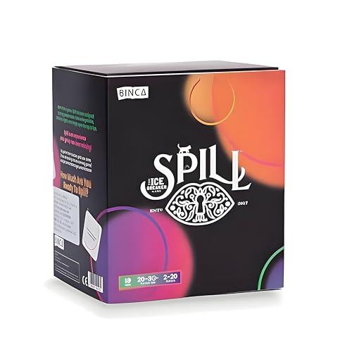 BINCA Spill Card Game for Adults, A Game of Spilling