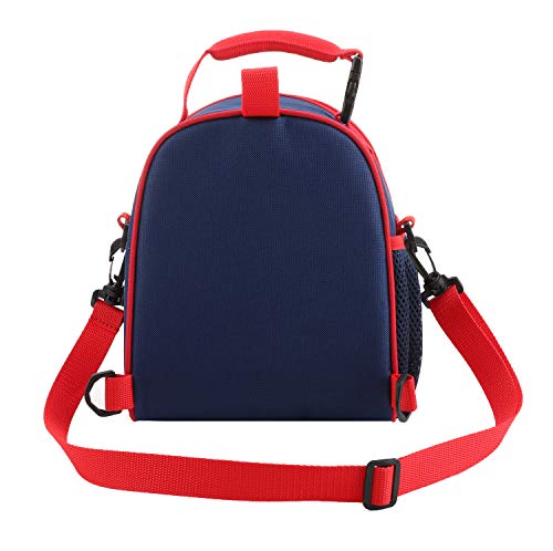 7-Mi Kids Lunch Box For Boys Resuable Insulated Thermal Boys Lunch Bags With Shoulder Strap Lunch Box Sandwich Snack 3D Football Lunch Bags For Kids #TOP4