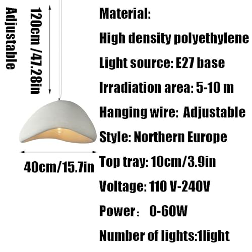 Suspension en Polyéthylène Haute Densité Style Nordique CPYGMXI - 6