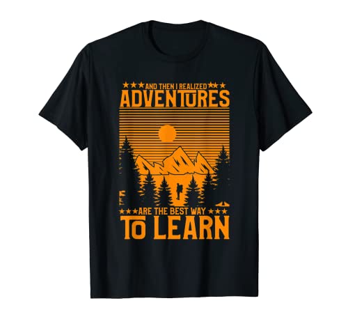 Camping Biking Nature Climbing Outdoor Mountain Hiking T-Shirt