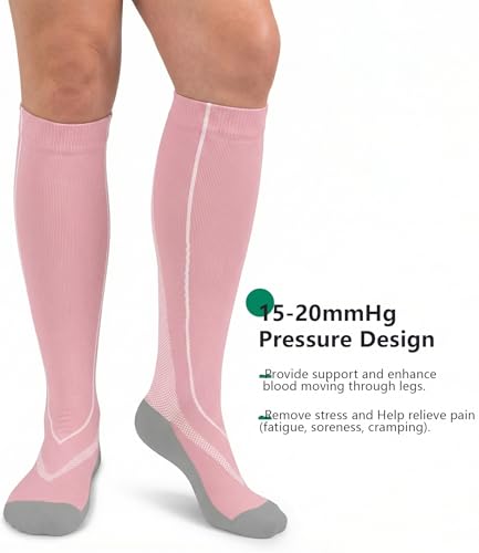 Image of FuelMeFoot 3 Pack Copper Compression Socks - Compression Socks Women & Men Circulation - Best for Medical,Running,Athletic