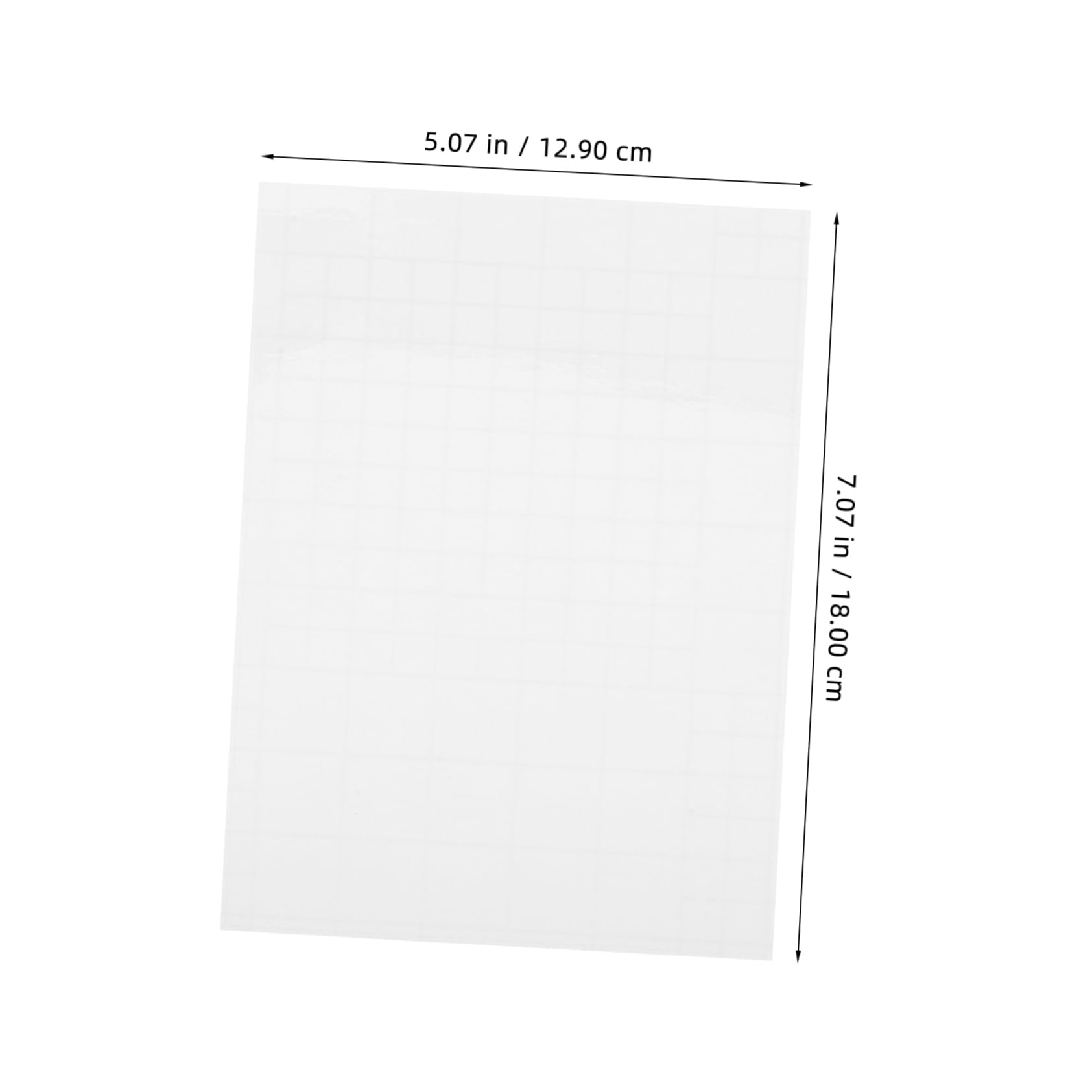 STOBOK Selbstklebende Laminierfolie mit Starker Haftung 100 Blatt aus Pvc Fotoschutzfolie und Glatter Oberfläche 5x7 Zoll für Selbstgemacht Bastelprojekte und Dokumente