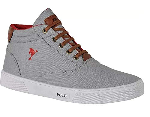 Botinha Masculina Polo Joy Cinza