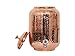 Handicraft-World Indian Handmade Hand Hammered Pure Copper Water Dispenser Pot 4 Liter Ayurveda Healing Water Storage Tank Copper Bottle Mug Pitcher With 2 Hammered Glasses (8 Liter)
