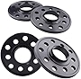 PROEZE 0.47'(12mm) 5x112 and 5x100 Wheel Spacers 57.1mm Hubcentric Bore Compatible with TT A3 A4 A6 A8 S4 S6 S8 Golf GTI Beetle EOS CC Passat - 4pcs