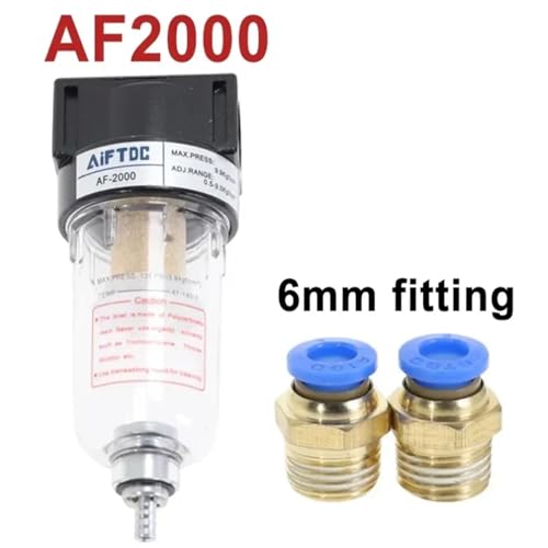 Compresseur d'air filtre AF2000 1/4 séparateur eau huile pneumatique - 3
