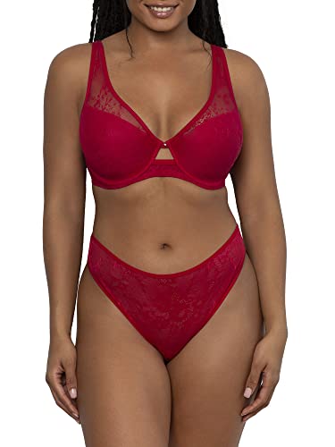 Image of Smart & Sexy Women's Mesh Plunge Bra