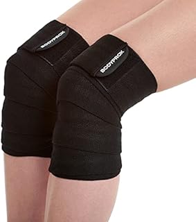 Knee Wrap 2 Pack for Squats, Weightlifting, Powerlifting, Leg Press, and Cross Training,Knee Support for Men and Women