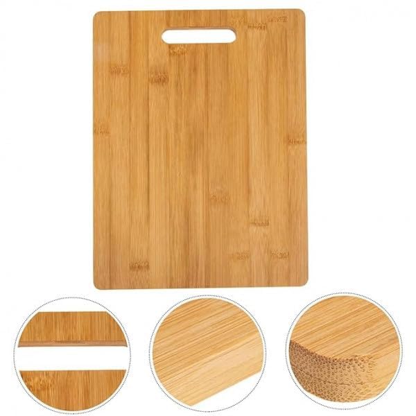 Image of Wooden Chopping Board for Kitchen | Multipurpose Cutting Board, For Fruits, Vegetables, Bread, Food Preparation