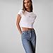 Calvin Klein Women's High Rise Straight Fit Jeans Vintage Blue
