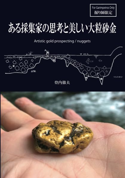 ある採集家の思考と美しい大粒砂金 Artistic gold prospecting