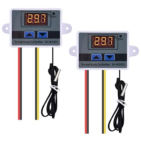 Diymore Controlador de Temperatura Digital con Sensor Cover