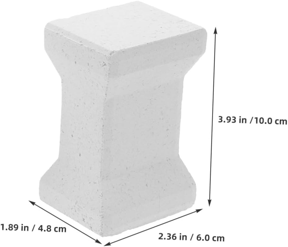 Alipis 2pcs Kiln Posts Pottery Support Pillars 10cm Reusable Ceramic Board Firing Accessories for Kiln Furnaces Pottery Making Supplies for Home and Studio Use