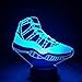 Produktbild Männer jordan schuhe basketball nachtlicht led 3d illusion touch sensor jungen kind kinder geschenke tischlampe raum turnschuhe jordan 3 aj 11 usb wiederaufladbare frau ehemann sohn tochter papa
