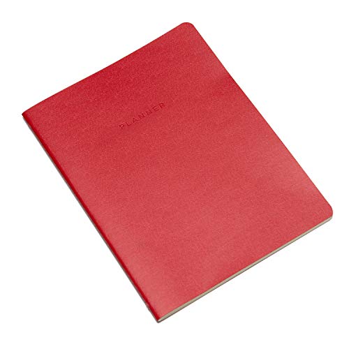 Planner Revista Clássica Mensal Planejamento 19X25 Vermelho, Cicero, 7204, Vermelho