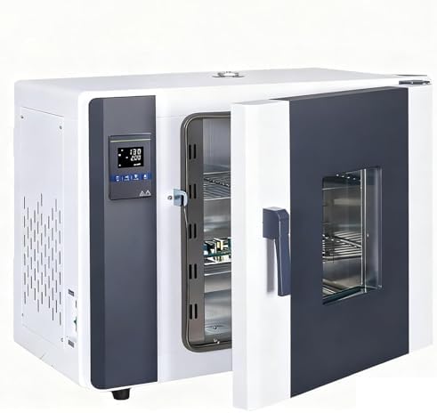 600W Industrial Drying Oven, 15.6L Constant Temperature Blast Oven with LCD Display, RT+5~300℃, 9999min Timer, Stainless Steel for Baking & Drying(Stainless Steel Liner)