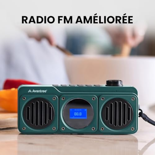 Enceinte Bluetooth 14W volume élevé et radio FM stéréo