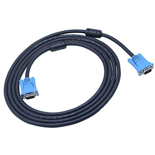Lysee VGA Cables - VGA Cable 3+6 1.5m 1.8m 3m 5m 10m 15m 20m VGA To VGA Cable For HDTV PC Laptop 360 TV Box Projector Monitor cable vga - (Color: Other, Length: 15m)