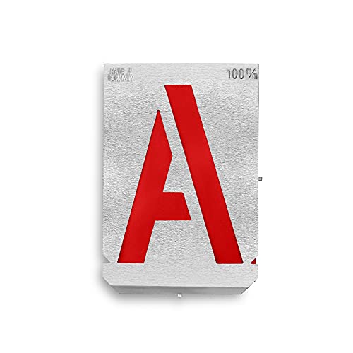 GRAVUREM-Signierschablonen/Schablonen/Stencils A-Z,& / Schrifthöhe 100mm