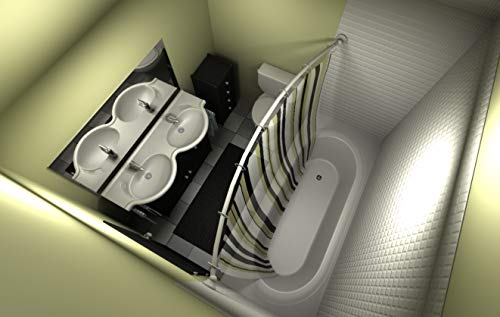 Convex Tin Clock, Café de la Gare Design - 28cm