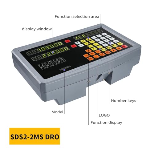 Set Digital Readout 2 Ejes 50-1000mm 0.005mm miniatura 4