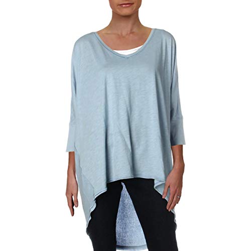 Free People Catch Waves Tee Sky SM (Women's 4-6)